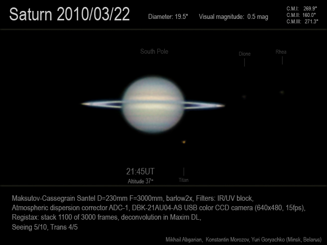 Saturn 2010/03/22